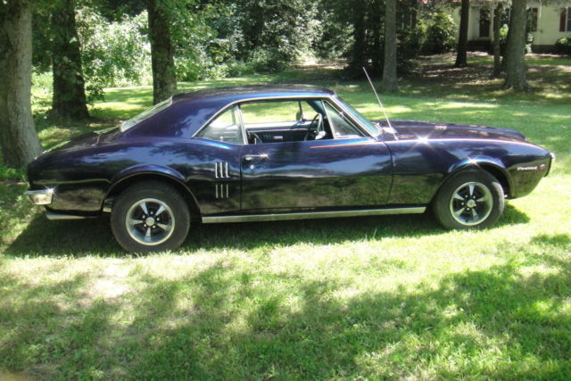1967 Pontiac Firebird 400 (Tribute) With Original Phantom Blue Color Code 1967 Pontiac Firebird