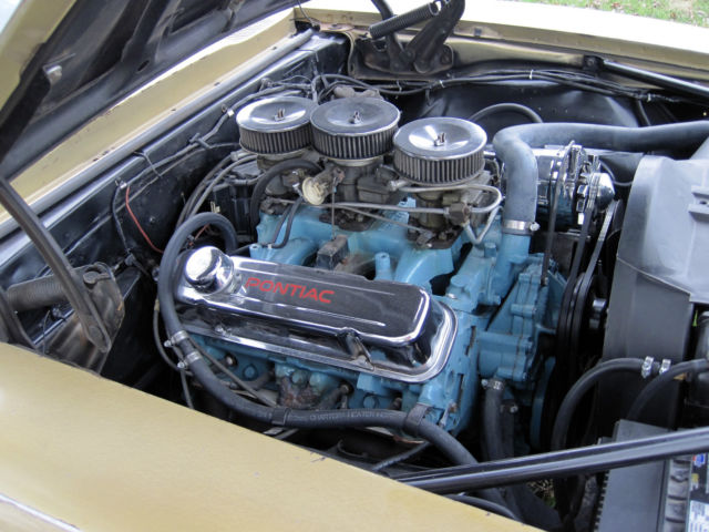 1967 Pontiac Firebird 455 Tri Power V8 Auto Great Interior Runs Strong Big Block 1967 Pontiac Firebird