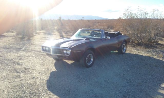 1967 Pontiac Firebird Convertible 400 1967 Pontiac Firebird