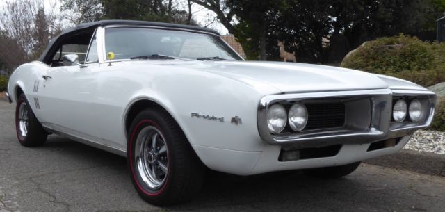 1967 Pontiac Firebird Convertible,,---> California RUST FREE!! super deal 1967 Pontiac Firebird convertible