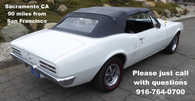 1967 Pontiac Firebird convertible - photo 2