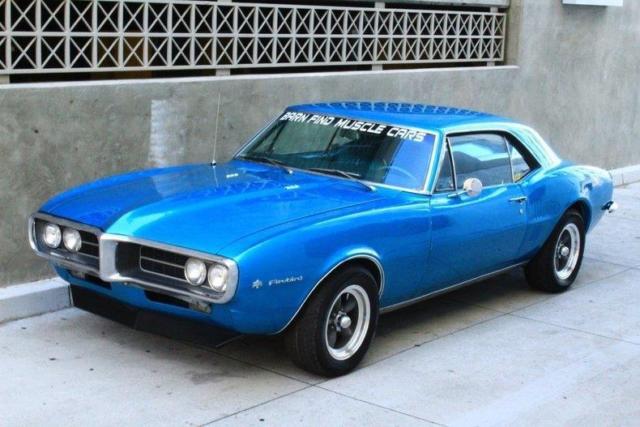 1967 Pontiac Firebird Deluxe 55440 Miles Blue Coupe 326 V8 Automatic 1967 Pontiac Firebird Deluxe