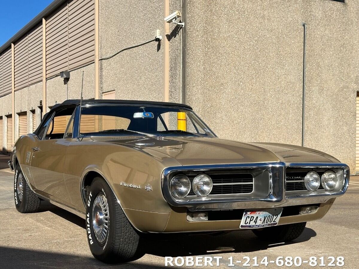 1967 Pontiac Firebird DOCUMENTED ORIGINAL 48K MILES MATCHING 326 V8 5.3L - photo 2