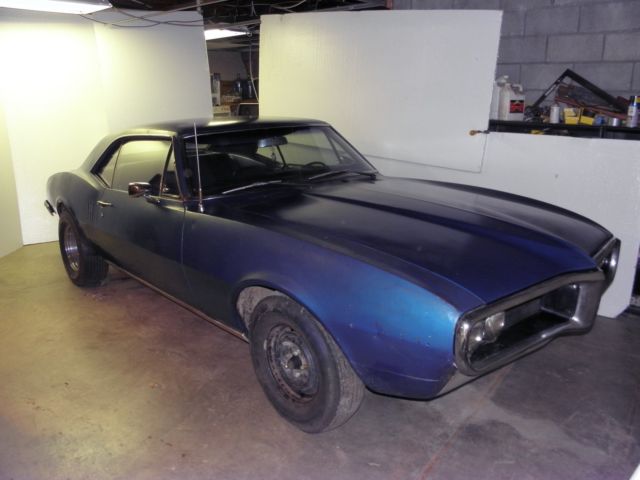 1967 Pontiac Firebird Garage stored for 38 years! Southern Car SOLID! 326 1967 Pontiac Firebird --