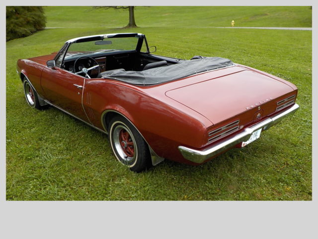 1967 Pontiac Firebird Sprint NO RESERVE Convertible - photo 8