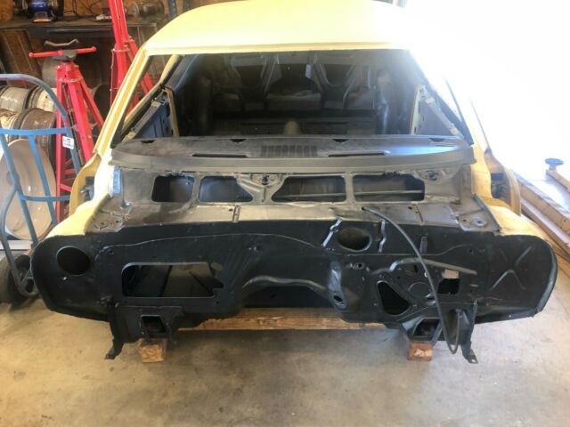 1967 Pontiac Firebird Trans Am Body Shell with doors deck lid ready for restore 1967 Pontiac Firebird base