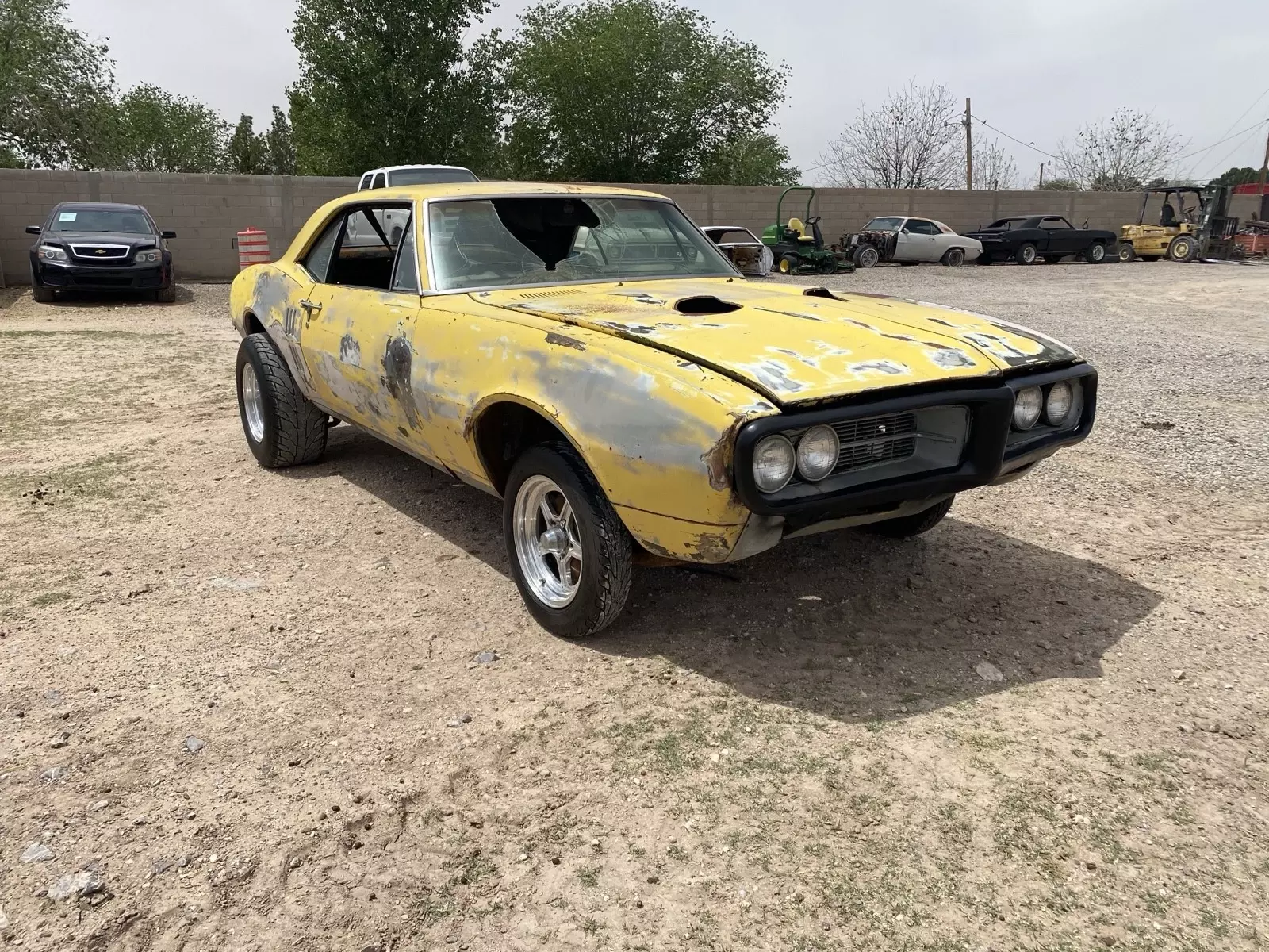 1967 Pontiac Firebird Yellow 400 1967 Pontiac Firebird 400