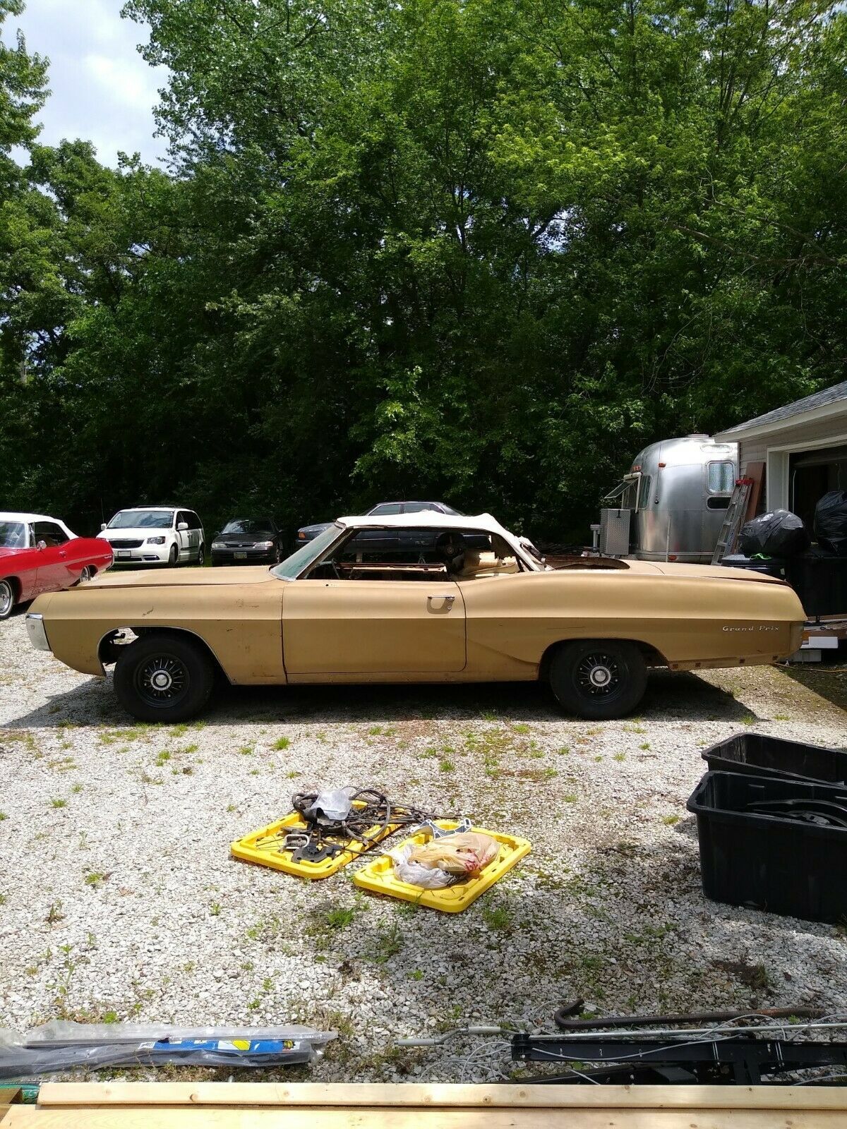 1967 Pontiac Grand Prix Convertible.REBUILD MOTOR AND A LOT NEW PARTS RUNS GREAT 1967 Pontiac Grand Prix