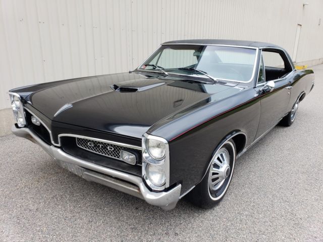 1967 PONTIAC GTO 1 OWNER 62,167 ORIGINAL MILES. TRIPLE BLACK REAL DEAL 242 GTO 1967 Pontiac GTO 1 OWNER TRIPLE BLACK REAL DEAL GTO 242 VIN #