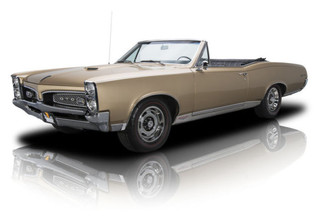 1967 Pontiac GTO 22770 Miles Signet Gold Convertible 400 V8 3 Speed Automatic 1967 Pontiac GTO --