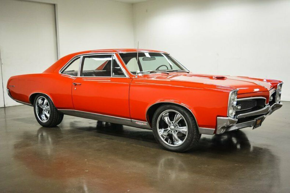 1967 Pontiac GTO 356 Miles Red Coupe Pontiac 400 4 Speed Manual 1967 Pontiac GTO