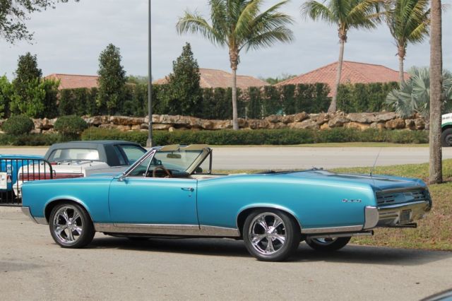 1967 Pontiac GTO Convertible 5 Speed Tremec A/C 400CI Tri Power - photo 4