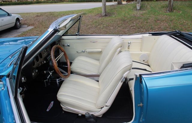 1967 Pontiac GTO Convertible 5 Speed Tremec A/C 400CI Tri Power - photo 5