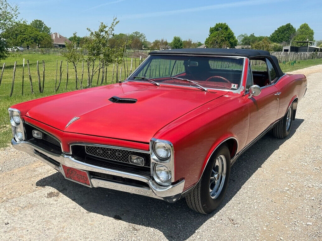 1967 Pontiac GTO GTO, 4 Spd, Convertible, Barn Find, NO RESERVE - photo 5