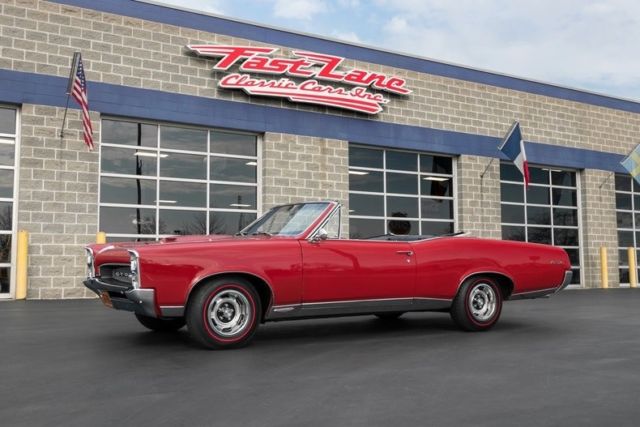 1967 Pontiac GTO Convertible Numbers Matching 400 PHS Documentation 1967 Pontiac GTO Numbers Matching
