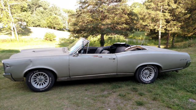 1967 PONTIAC GTO CONVERTIBLE PHS DOCUMENT FACTORY H.O. CAR NOM BARN FIND PROJECT 1967 Pontiac GTO