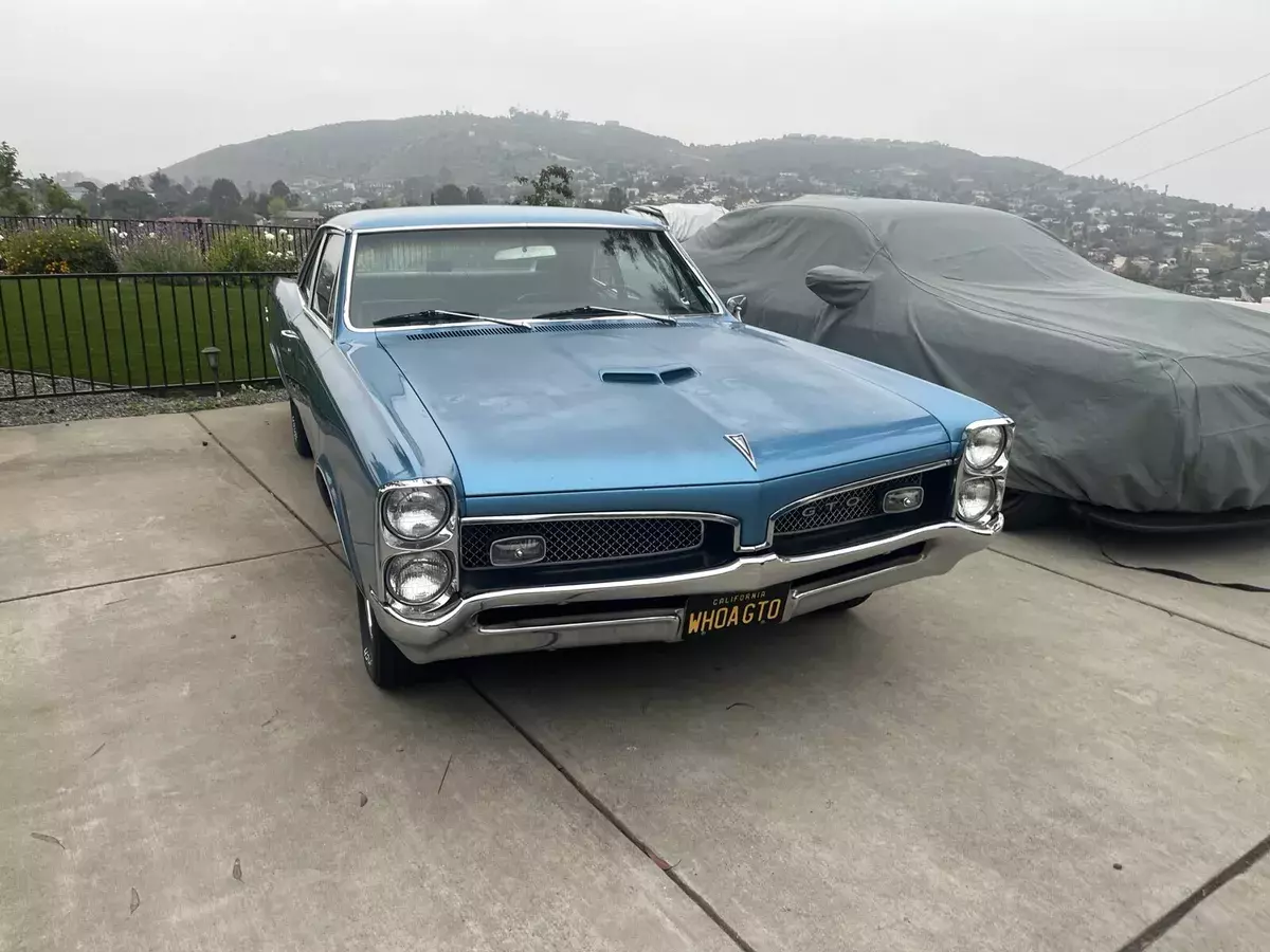 1967 Pontiac GTO Coupe Blue 1967 Pontiac GTO