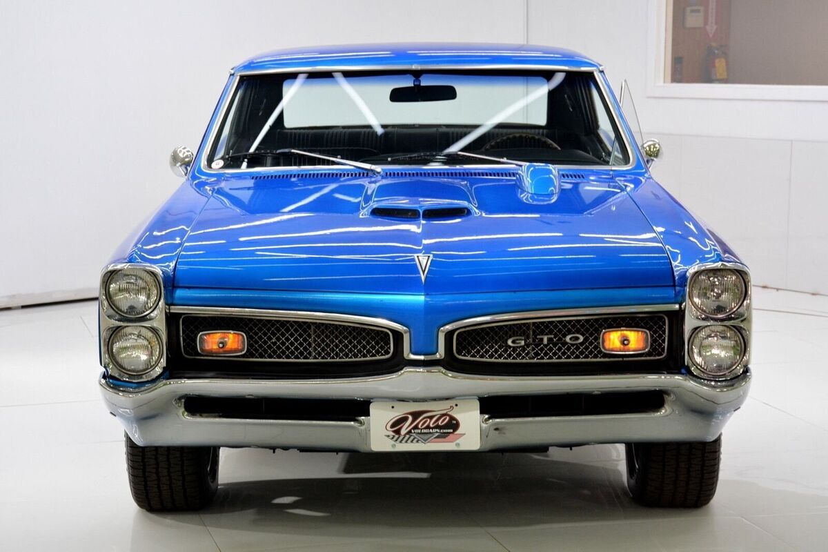 1967 Pontiac GTO Coupe Blue RWD Automatic 1967 Pontiac GTO