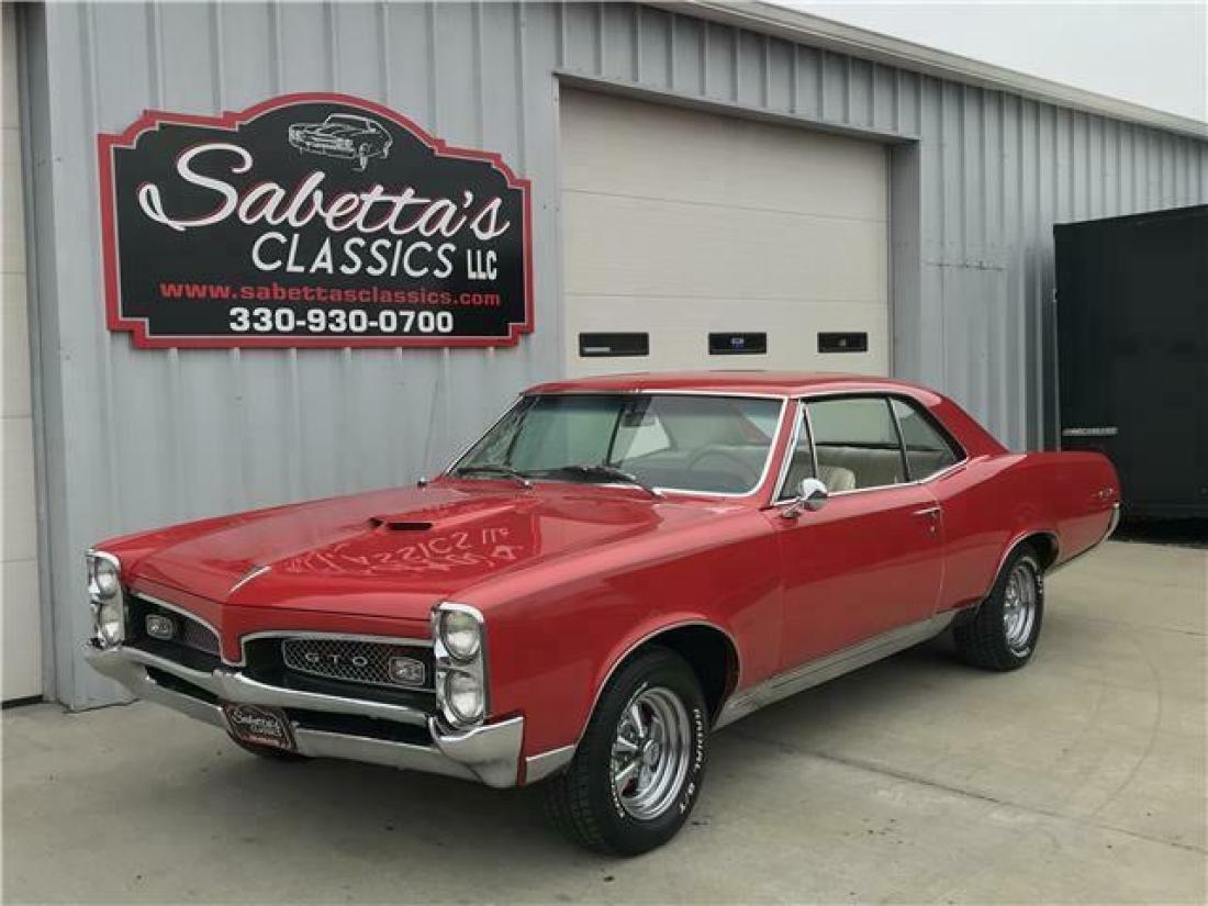 1967 Pontiac GTO GTO Regimental Red 2 Door 400 Manual 1967 Pontiac GTO GTO