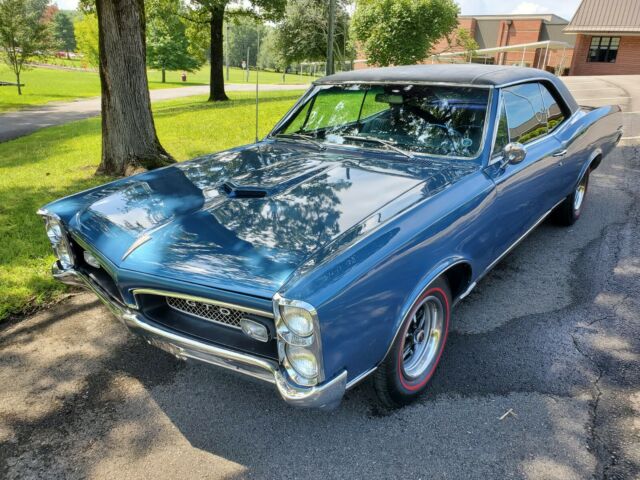 1967 Pontiac GTO Hardtop 400 4 Barrel Matching 52K Original miles A/C Blue/Blue 1967 Pontiac GTO
