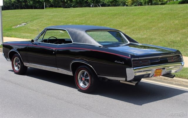1967 Pontiac GTO Matching Numbers, Documented, Black on Black Coupe - photo 3