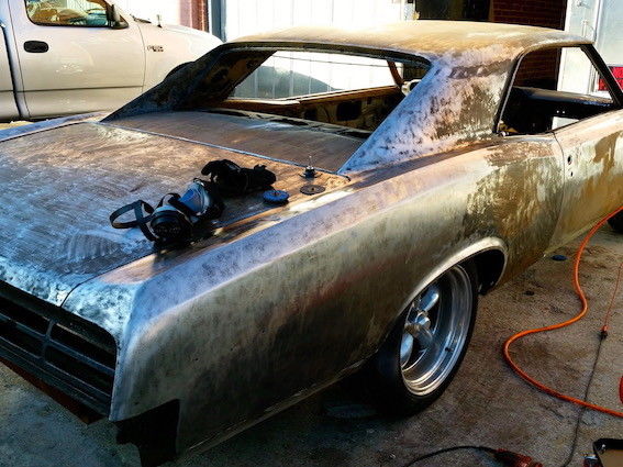 1967 Pontiac GTO on Art Morrison chassis 1967 Pontiac GTO
