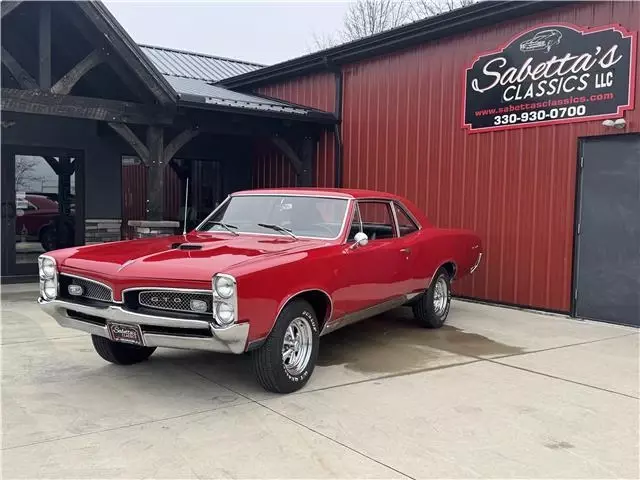 1967 Pontiac GTO, Regimental Red with 1,200 Miles available now! 1967 Pontiac GTO GTO