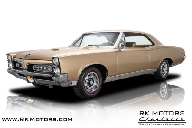 1967 Pontiac GTO Signet Gold Hardtop 400 V8 3 Speed Automatic 1967 Pontiac GTO --
