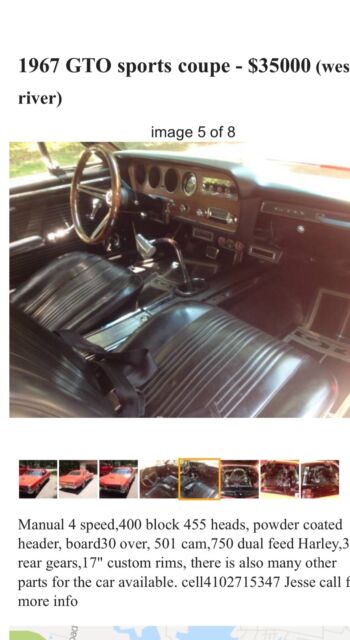 1967 Pontiac GTO Chrome - photo 4