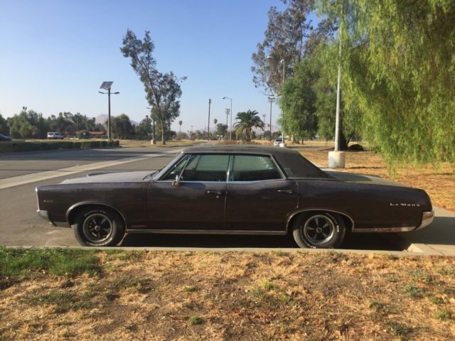 1967 Pontiac Lemans 326-V8 rust free 95K original miles!! 1967 Pontiac Le Mans Lemans