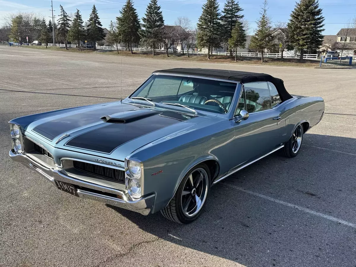 1967 Pontiac LeMans Convertible Blue 1967 Pontiac Le Mans