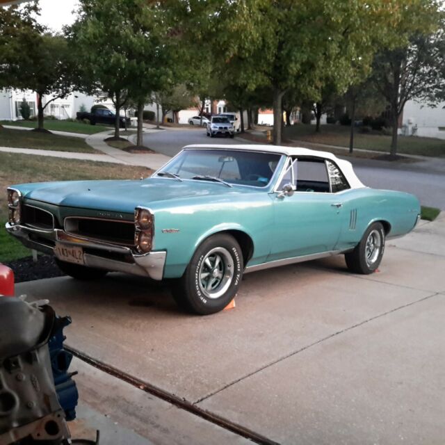 1967 Pontiac Lemans Convertible not GTO 1967 Pontiac Le Mans