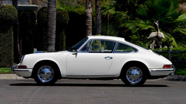 1967 Porsche 911 RS Deluxe with a factory sunroof and Porsche factory history 1967 Porsche 911