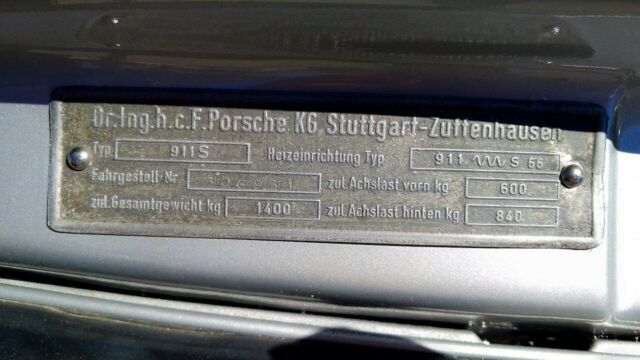 1967 Porsche 911 S - photo 11
