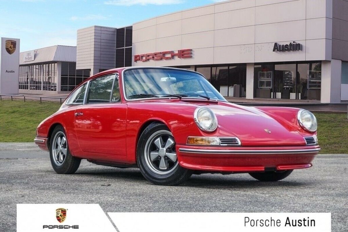 1967 Porsche 912 24160 Miles Red Coupe 1967 Porsche 912