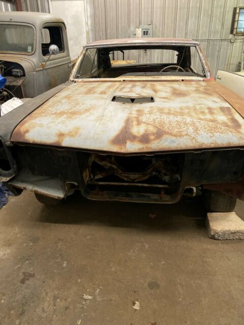 1967 REAL DEAL 242 GTO PROJECT HARD TOP, MUNCIE 4 SPEED CAR, 400 CID, AC 1967 Pontiac GTO