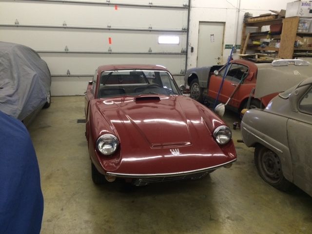 1967 Saab Sonett TWO STROKE VIN#046, Vintage Rare Sports Car 2 stroke 3 cylinder 1967 Saab Sonett Sonett II