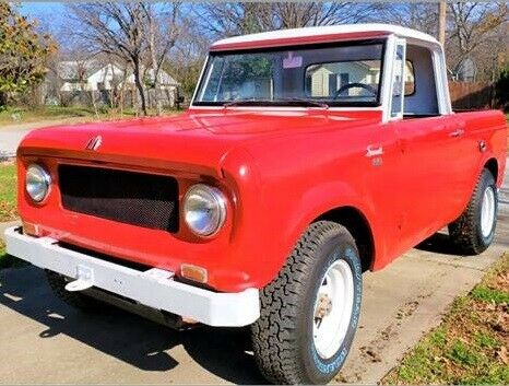 1967 SCOUT 800 (REMOVABLE HARD-TOP) original 4 cylinder all wheel drive 1967 International Harvester Scout 800