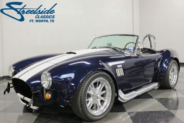 1967 Shelby Cobra Replica 355 Miles Midnight Blue Roadster 351 Windsor V8 5 Spee 1967 Shelby Cobra Replica