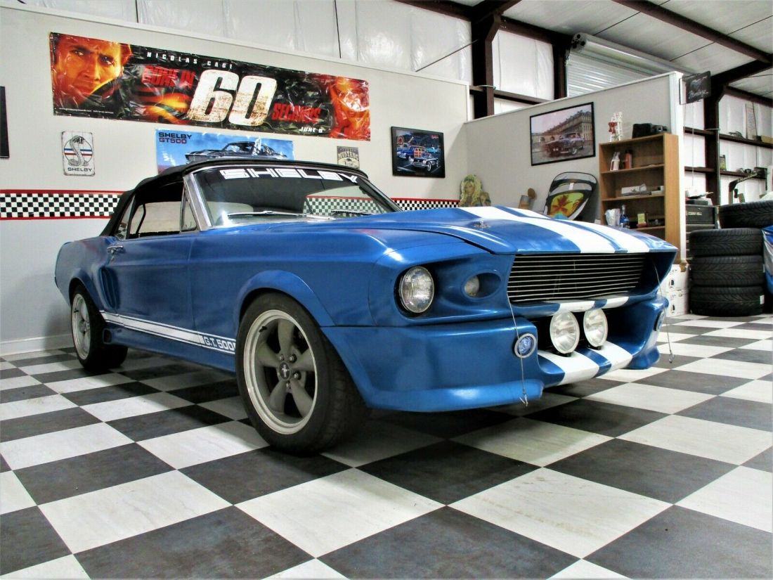 1967 Ford Mustang Shelby GT500E Convertible 390 5 spd **NO RESERVE** - photo 4