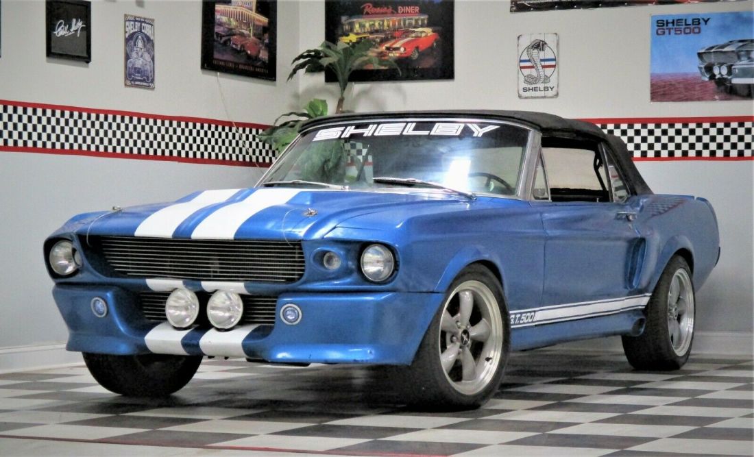 1967 Ford Mustang Shelby GT500E Convertible 390 5 spd **NO RESERVE** - photo 6