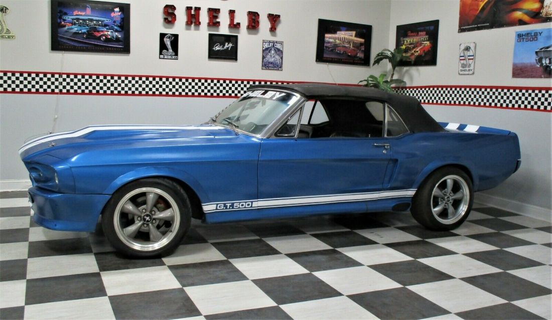 1967 Ford Mustang Shelby GT500E Convertible 390 5 spd **NO RESERVE** - photo 7