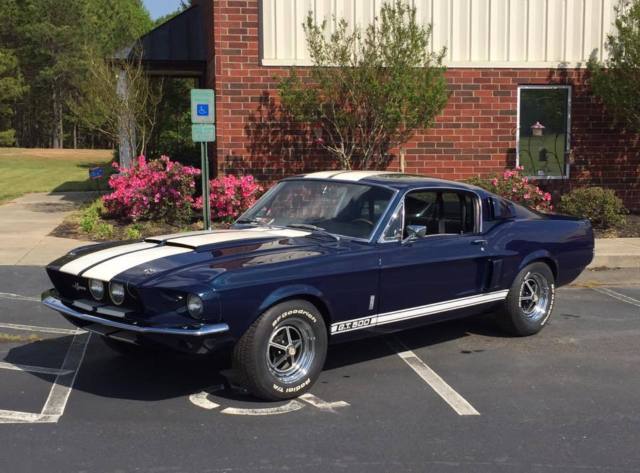1967 SHELBY GT500 FASTBACK - REAL DEAL - SHELBY AMERICAN - NIGHTMIST BLUE 428PI 1967 Shelby SHELBY AMERICAN GT500