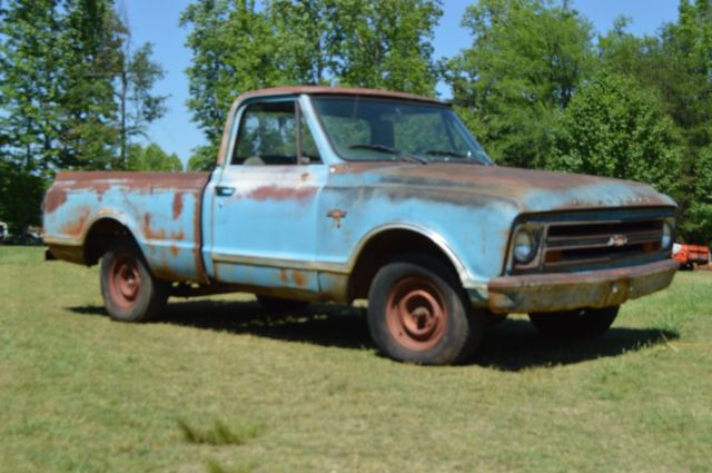 1967 SHORT BED C-10 Chevrolet truck! GREAT PATINA! FACTORY SWB! LOW RESERVE!!! 1967 Chevrolet C-10 SHORT BED