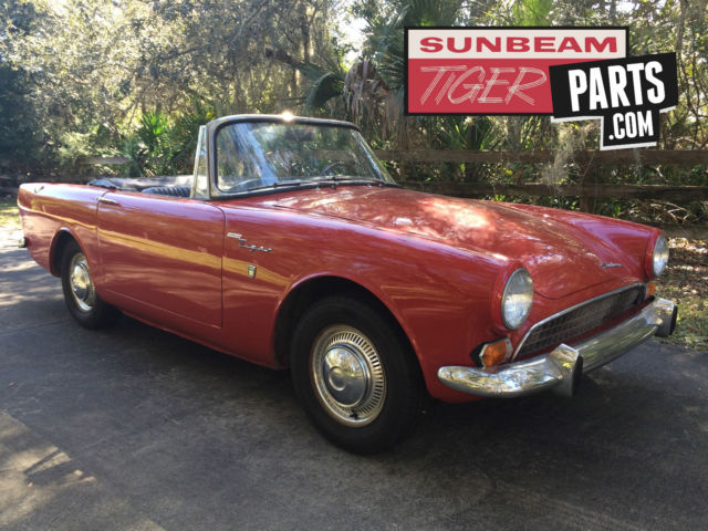 1967 Sunbeam Tiger MK2 Low Miles & Includes All Rare Trim: Rootes, Alpine, Cobra 1967 Other Makes Sunbeam Tiger MK2