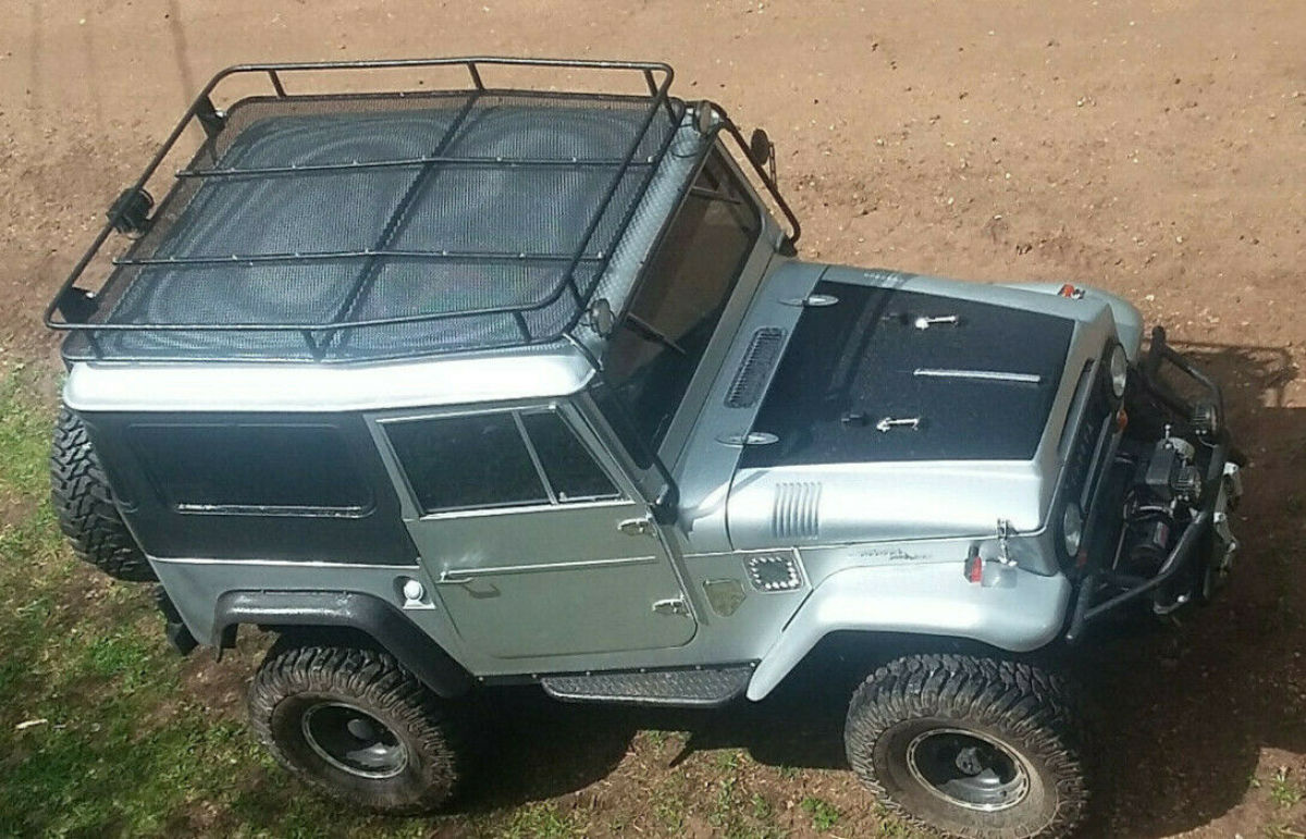 1967 Toyota FJ Cruiser FJ40 4WD 350V8 700R4 Eagle Mags Winch OEM Rack - photo 7