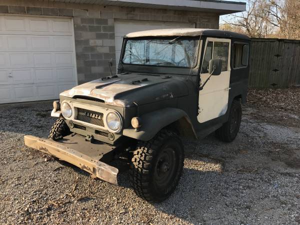 1967 Toyota Land Cruiser FJ40 - Factory Soft Top Model 1967 Toyota Land Cruiser FJ40