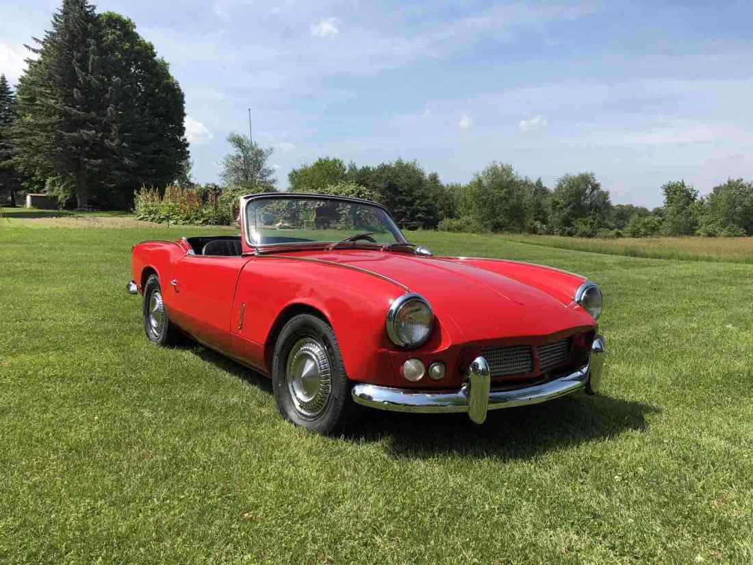 1967 Triumph Spitfire Convertible Red RWD Manual 1967 Triumph Spitfire