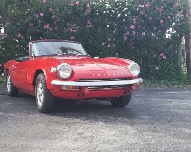 1967 Triumph Spitfire MKIII AND 1969 Spitfire Parts Car 1967 Triumph Spitfire
