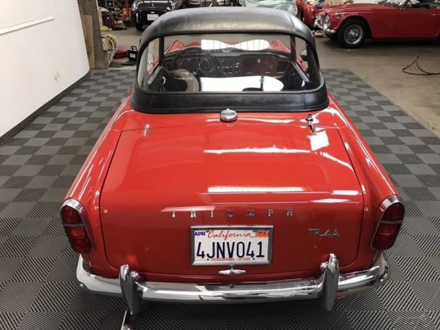 1967 Triumph TR4A TR4A Roadster, live axle, chrome wires, hard top - photo 12
